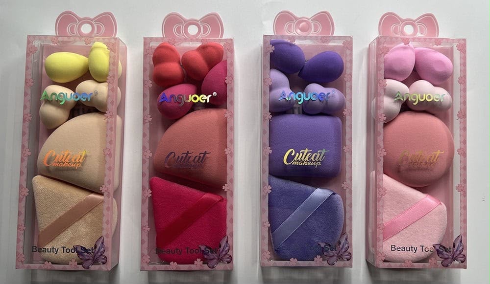 Set de esponjas y aplicadores de maquillaje - Anguoer